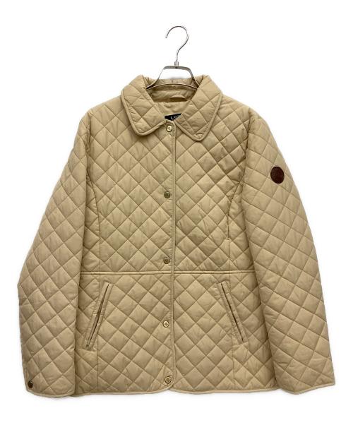 LAUREN RALPH LAUREN（ローレン ラルフ ローレン）LAUREN RALPH LAUREN (ローレン ラルフ ローレン) キルティングジャケット ベージュ サイズ:Mの古着・服飾アイテム