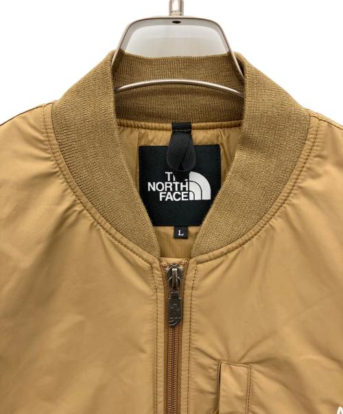 THE NORTH FACE（ザ ノース フェイス）THE NORTH FACE (ザ ノース フェイス) インサレーションボンバージャケット ベージュ サイズ:Lの古着・服飾アイテム