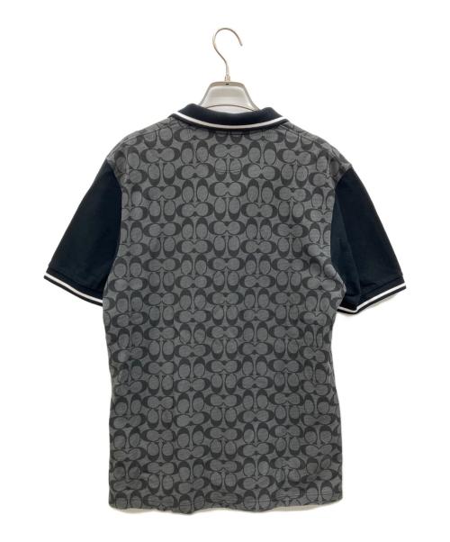 COACH（コーチ）COACH (コーチ) ポロシャツ ブラック サイズ:Sの古着・服飾アイテム