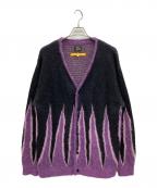 Needles×UNIONニードルズ×ユニオン）の古着「厚手カーディガン」｜パープル