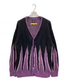 Needles×UNION（ニードルズ×ユニオン）の古着「厚手カーディガン」｜パープル