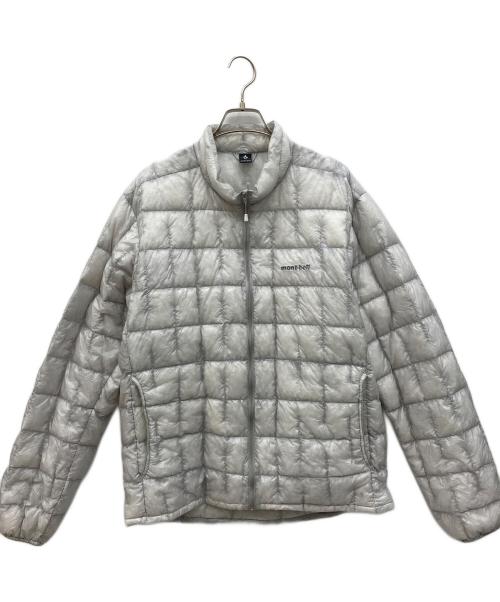 mont-bell（モンベル）mont-bell (モンベル) プラズマ1000 ダウンジャケット グレー サイズ:XLの古着・服飾アイテム