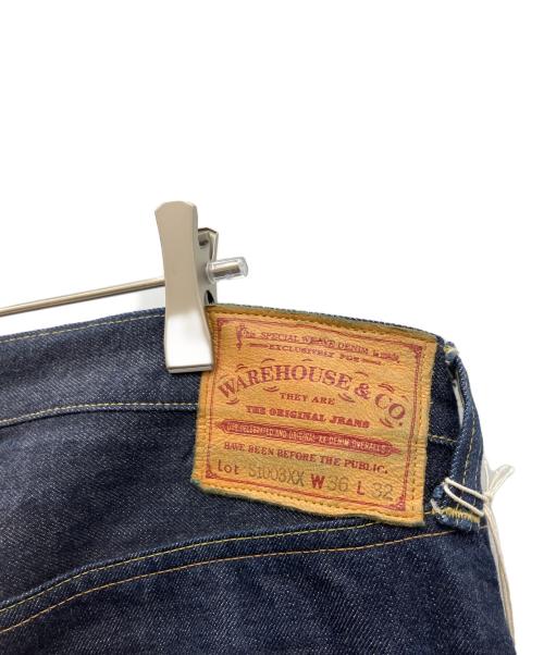 WAREHOUSE（ウエアハウス）WAREHOUSE (ウエアハウス) セルビッチデニムパンツ インディゴ サイズ:91cmの古着・服飾アイテム