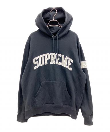 【中古】Supreme シュプリーム パーカー トップス プルオーバー スウェット 裏起毛 カナダ製 メンズ Ｌサイズ レッド 赤 【ブランドギャラリー東心斎橋店】 中古・古着通販】SUPREME (シュプリーム) 47Hooded 裏起毛プルオーバー