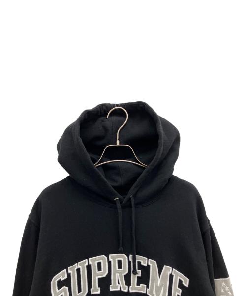 SUPREME（シュプリーム）SUPREME (シュプリーム) 47Hooded 裏起毛プルオーバーパーカー ブラック サイズ:Mの古着・服飾アイテム