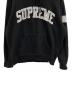 中古・古着 SUPREME (シュプリーム) 47Hooded 裏起毛プルオーバーパーカー ブラック サイズ:M：15000円