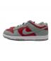 NIKE (ナイキ) NIKE DUNK LOW（ナイキ　ダンク　ロー） グレー×レッド サイズ:29.5㎝：8000円