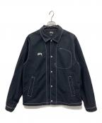 stussyステューシー）の古着「Nylon Folsom JKT」｜ブラック