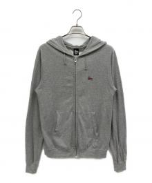 stussy（ステューシー）の古着「ジップパーカー」｜グレー