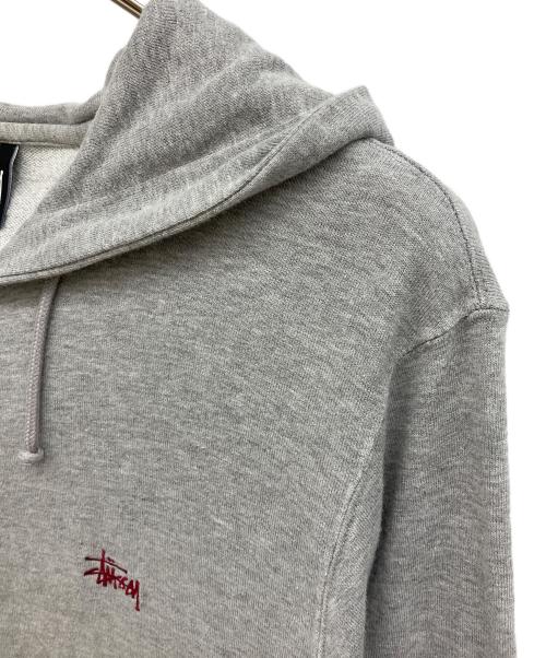 stussy（ステューシー）stussy (ステューシー) ジップパーカー グレー サイズ:Mの古着・服飾アイテム
