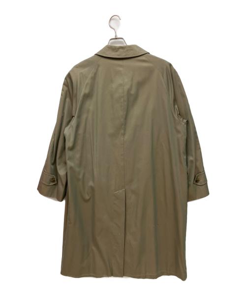 Burberry's（バーバリーズ）Burberry's (バーバリーズ) ロングコート グリーン サイズ:92 170の古着・服飾アイテム