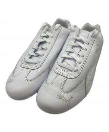 PUMA（プーマ）の古着「スピードキャット フルレザー スニーカー」｜ホワイト