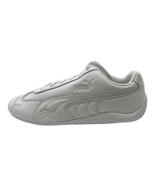 PUMA（プーマ）PUMA (プーマ) スピードキャット フルレザー スニーカー ホワイト サイズ:26.5 未使用品の古着・服飾アイテム