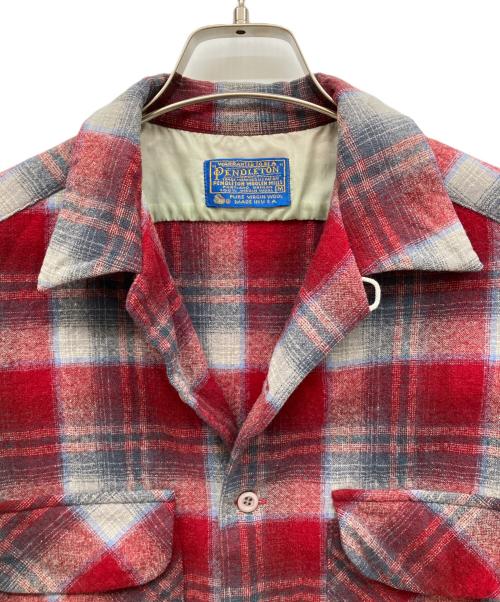 PENDLETON（ペンドルトン）PENDLETON (ペンドルトン) ネルシャツ レッド サイズ:Mの古着・服飾アイテム