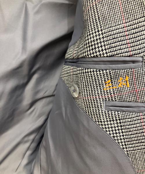 Burberry's（バーバリーズ）Burberry's (バーバリーズ) ダブルジャケット グレー サイズ:不明の古着・服飾アイテム