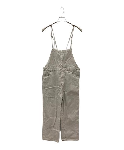 Whim Gazette（ウィムガゼット）Whim Gazette (ウィムガゼット) サロペット ライトグレー サイズ:Fの古着・服飾アイテム