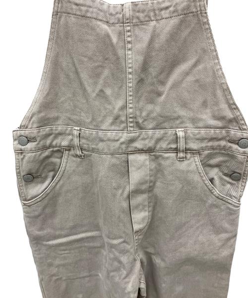 Whim Gazette（ウィムガゼット）Whim Gazette (ウィムガゼット) サロペット ライトグレー サイズ:Fの古着・服飾アイテム