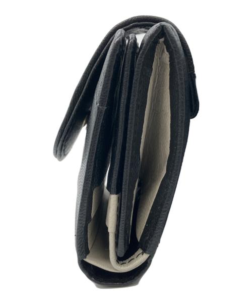 HIROKO HAYASHI（ヒロコ ハヤシ）HIROKO HAYASHI (ヒロコ ハヤシ) 2つ折り財布 ブラックの古着・服飾アイテム