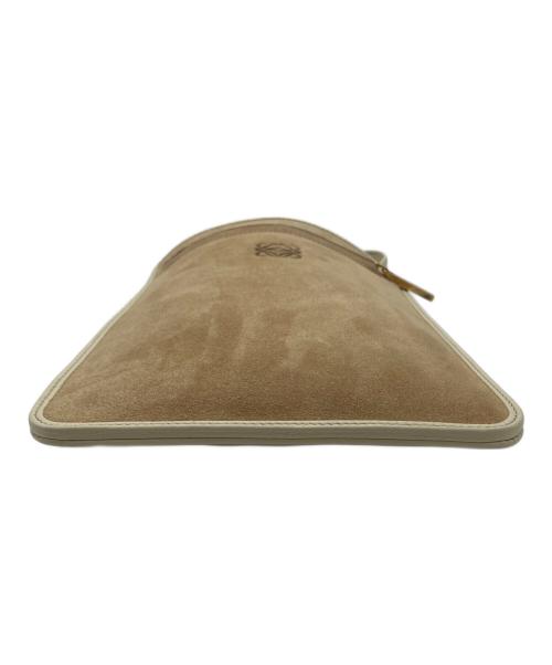 LOEWE（ロエベ）LOEWE (ロエベ) アナグラム　ショルダーポーチ ベージュの古着・服飾アイテム