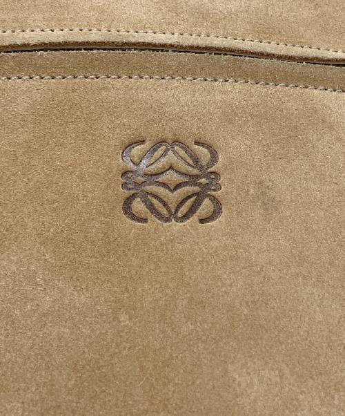 LOEWE（ロエベ）LOEWE (ロエベ) アナグラム　ショルダーポーチ ベージュの古着・服飾アイテム