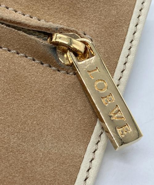 LOEWE（ロエベ）LOEWE (ロエベ) アナグラム　ショルダーポーチ ベージュの古着・服飾アイテム