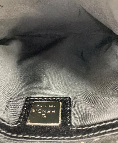 FENDI（フェンディ）FENDI (フェンディ) ポシェット ブラックの古着・服飾アイテム