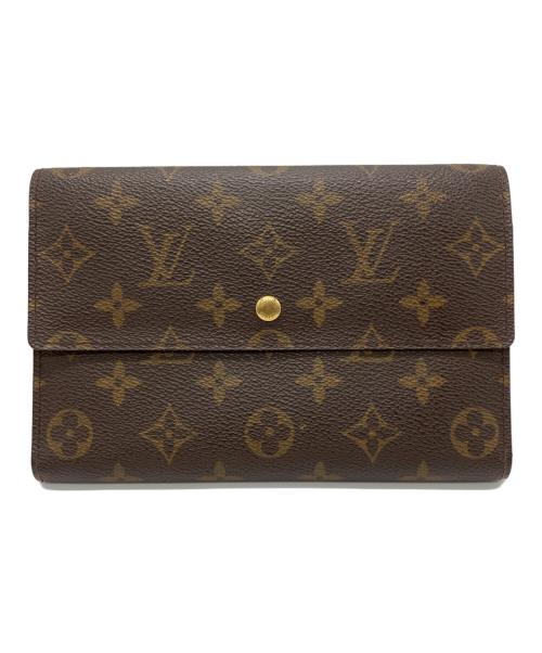 LOUIS VUITTON（ルイ ヴィトン）LOUIS VUITTON (ルイ ヴィトン) 3つ折り財布 ブラウンの古着・服飾アイテム