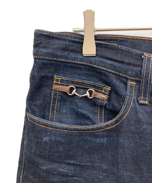 GUCCI（グッチ）GUCCI (グッチ) デニムパンツ インディゴ サイズ:48の古着・服飾アイテム