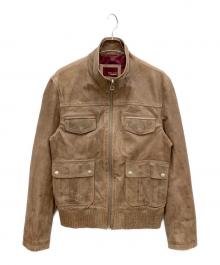 ZARA（ザラ）の古着「レザージャケット」｜ブラウン