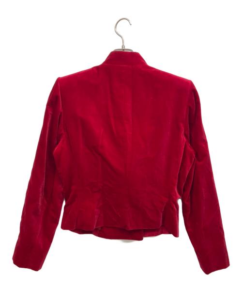Yves Saint Laurent（イヴサンローラン）Yves Saint Laurent (イヴサンローラン) ダブルジャケット レッド サイズ:Lの古着・服飾アイテム