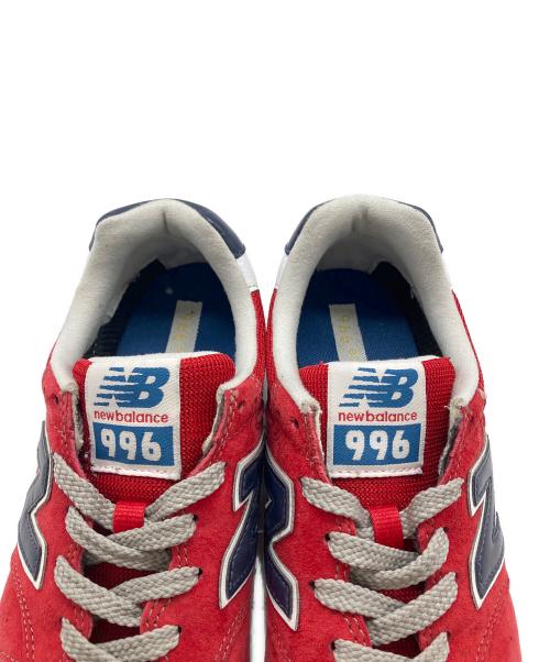 NEW BALANCE（ニューバランス）NEW BALANCE (ニューバランス) スニーカー レッド×ホワイト サイズ:24の古着・服飾アイテム