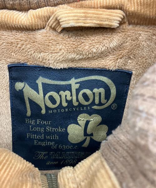 Norton（ノートン）Norton (ノートン) 中綿ジャケット ブラウン サイズ:Lの古着・服飾アイテム