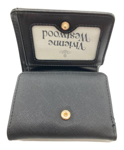 Vivienne Westwood（ヴィヴィアンウエストウッド）Vivienne Westwood (ヴィヴィアンウエストウッド) 3つ折り財布 ブラックの古着・服飾アイテム
