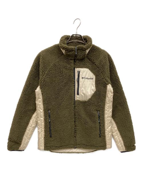 Columbia（コロンビア）Columbia (コロンビア) ボアジャケット オリーブ サイズ:Mの古着・服飾アイテム