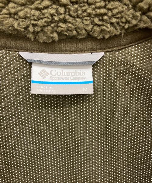 Columbia（コロンビア）Columbia (コロンビア) ボアジャケット オリーブ サイズ:Mの古着・服飾アイテム