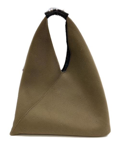 MM6 Maison Margiela（エムエムシックスメゾンマルジェラ）MM6 Maison Margiela (エムエムシックスメゾンマルジェラ) ジャパニーズ スモール トートバッグ ベージュの古着・服飾アイテム