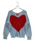 Vivienne Westwood RED LABEL（ヴィヴィアンウエストウッドレッドレーベル）の古着「厚手カーディガン」｜スカイブルー