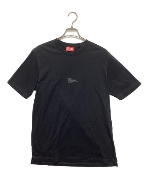 DIESEL（ディーゼル）DIESEL (ディーゼル) 半袖カットソー ブラック サイズ:Sサイズの古着・服飾アイテム