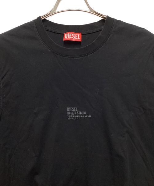 DIESEL（ディーゼル）DIESEL (ディーゼル) 半袖カットソー ブラック サイズ:Sサイズの古着・服飾アイテム