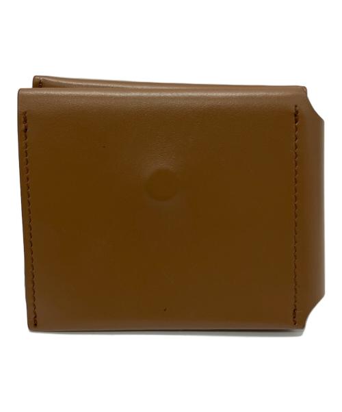 Acne studios（アクネ ストゥディオズ）Acne studios (アクネ ストゥディオズ) 3つ折り財布 ブラウンの古着・服飾アイテム