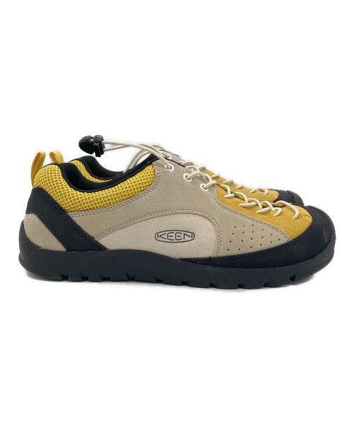 KEEN（キーン）KEEN (キーン) トレッキングシューズ ベージュ×ブラック サイズ:27の古着・服飾アイテム