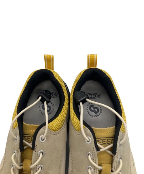 KEEN（キーン）KEEN (キーン) トレッキングシューズ ベージュ×ブラック サイズ:27の古着・服飾アイテム