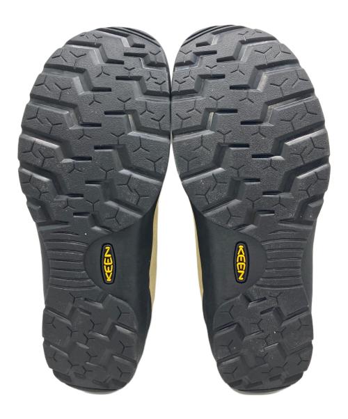 KEEN（キーン）KEEN (キーン) トレッキングシューズ ベージュ×グリーン サイズ:27の古着・服飾アイテム