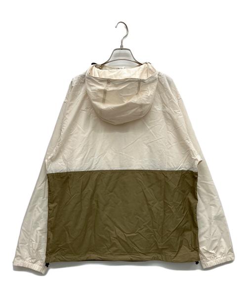 THE NORTH FACE（ザ ノース フェイス）THE NORTH FACE (ザ ノース フェイス) コンパクトアノラックパーカー ベージュ サイズ:XXLの古着・服飾アイテム