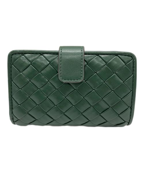 MICHAEL KORS（マイケル・コース）MICHAEL KORS (マイケル・コース) 2つ折り財布 グリーンの古着・服飾アイテム