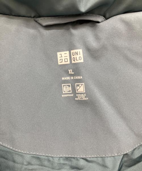 UNIQLO（ユニクロ）UNIQLO (ユニクロ) シームレスダウンパーカ ブルーグリーン サイズ:XLの古着・服飾アイテム