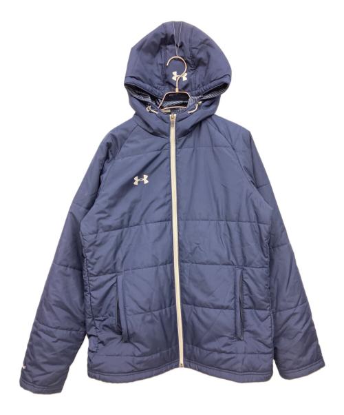UNDER ARMOUR（アンダーアーマー）UNDER ARMOUR (アンダーアーマー) 中綿ジャケット ネイビー サイズ:MDの古着・服飾アイテム