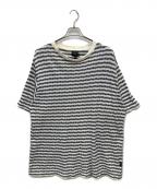 stussyステューシー）の古着「Tシャツ」｜ブラック×ホワイト