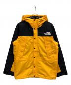 THE NORTH FACEザ ノース フェイス）の古着「マウンテンライトジャケット」｜イエロー×ブラック