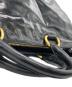 中古・古着 PRADA (プラダ) VITELLO SHINE　レザートートバッグ ブラック：50000円